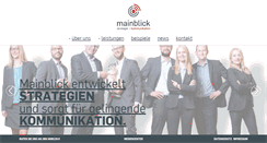 Desktop Screenshot of mainblick.com